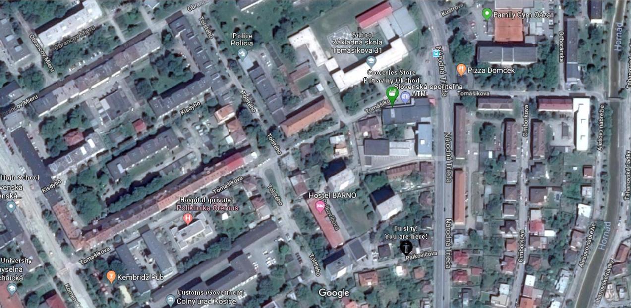 Apartman Tomas Lägenhet Košice Exteriör bild